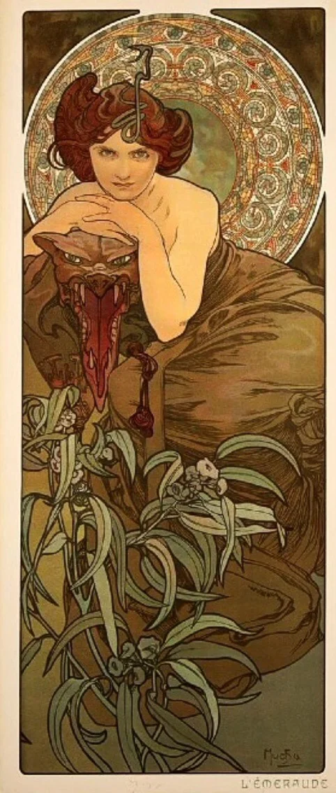 Inspo Saturdays :: Mucha's Muses — Caleigh Bird Art